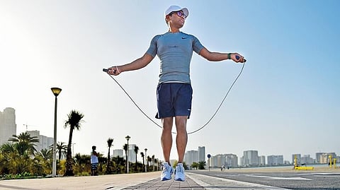 To achieve his goal, Dibyendu established new habits. “After I wake up, I meditate and mentally prepare myself for the day and then I exercise to improve my fitness levels.” 