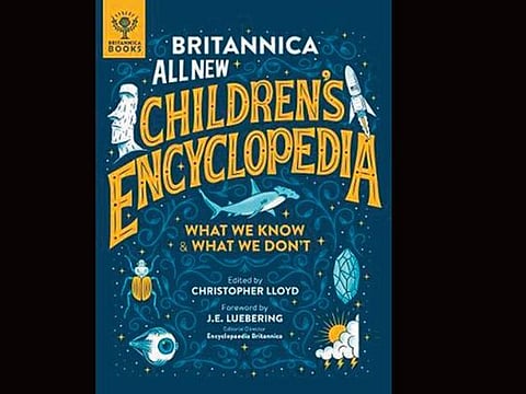 The All New Children’s Encyclopedia is a cartwheeling compendium of interconnected facts, questions, answers and not-sures, taking the reader from the Big Bang to the future of thought-controlled body parts 