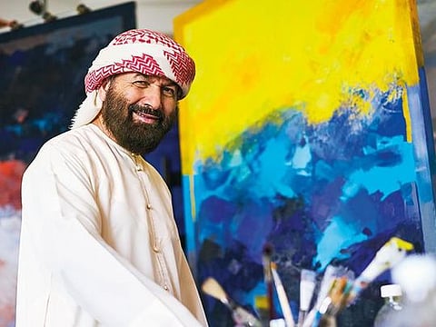 The Emirati art icon's work is hugely recognised and finds place at prestigious museums such as the British Museum, the Louvre in Paris, Northwest Museum of Culture and Arts in Washington, Museum of Contemporary Art in Shanghai, Museum of Modern Art in New Delhi and the Jordan National Museum of Fine Arts 