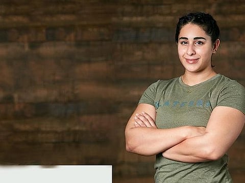 Shaikha uses her gym and Instagram, where she is known as Kiki to her 25,000 fans, to promote healthy living 