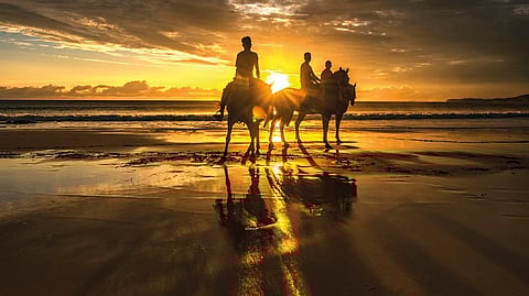A tropical retreat at a resort on the island of Sumba, Indonesia, offers workshops on abdominal, deep belly and yogic breathing 