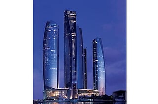 Jumeirah at Etihad Towers hotel, Abu Dhabi. 