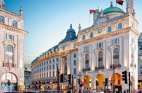 Hotel Café Royal, London. 
