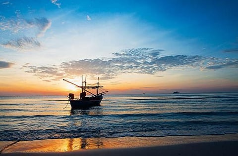 Luxury spas and beautiful beaches of Hua Hin make up the Gulf of Thailand.  