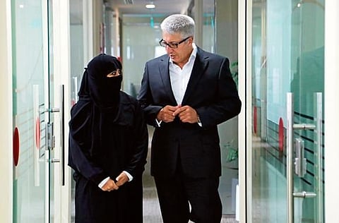 With Russell’s help, Haniya was able to fight her fears. 