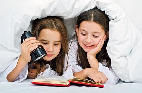 Many older children have their favourite books they
want to hear every night. 