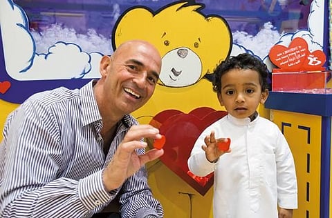 Paul Marks’ greatest pleasure is watching the joy on children’s faces when they’ve created their new friend for life in the Build-A-Bear Workshop in Dubai.   