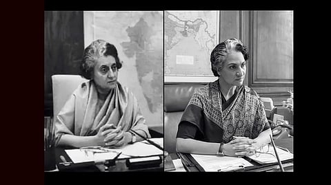 Lara describes getting goosebumps on set playing the role of Indira Gandhi 
