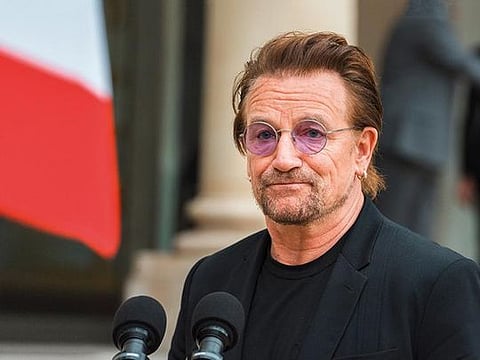 Bono has said he has only learnt to sing ‘recently’. This satisfaction with his older voice stems, he suggested, from having listened to US punk band the Ramones and finding peace 