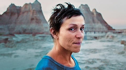 The film and the book explore the lives of USA’s ‘houseless’, nomads who go where there is work 