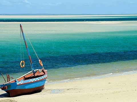 The splendorous serenity and the aquamarine water of Mozambique beckons 