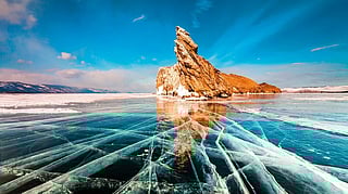 Lake Baikal is a Unesco World Heritage Site.