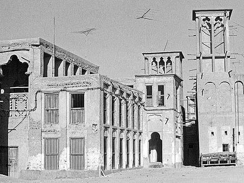 The approach to the house of Mohammed Sherif Bukhash 