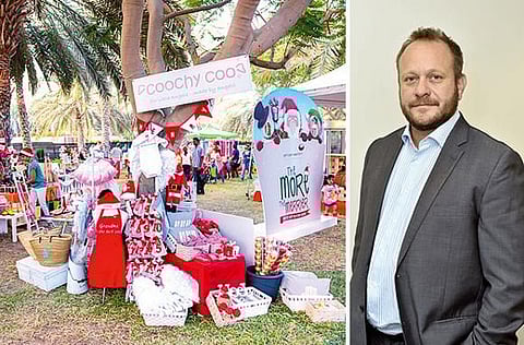 The event has all things Xmas, from an ice rink and a fair to Santa’s grotto. 