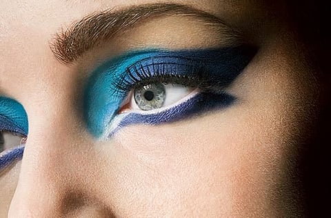 Blue is the new black. 