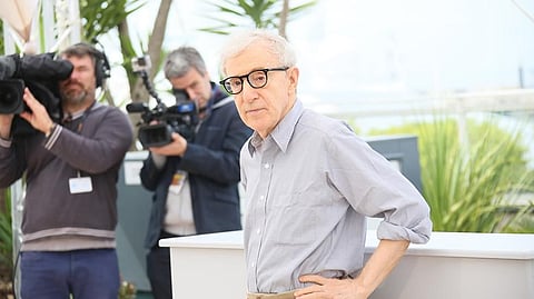 The 84-year-old director's rose-tinted romantic comedy A Rainy Day in New York has topped the global box-office chart during the coronavirus outbreak 