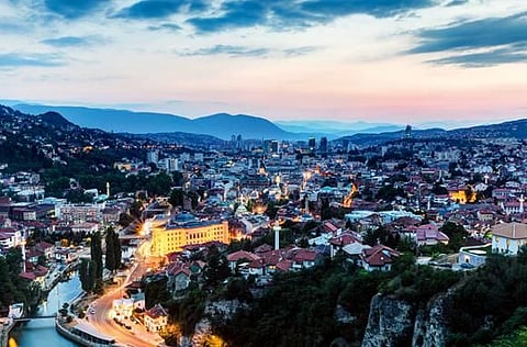 The 1992 to 1996 siege tore at the heart of Sarajevo, but today a sense of calm and optimism
prevails.  