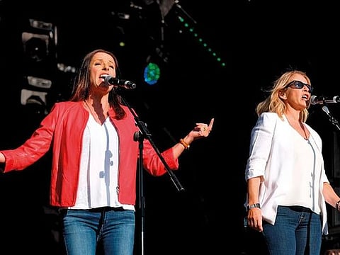 Childhood friends Keren Woodward and Sara Dallin, who have performed as a duo since a third founding member left in 1988, believe performing as a group had given them “strength in numbers” in dealing with sexism in the industry 