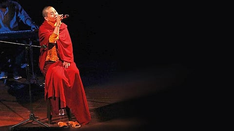 Choying’s vocal talents were taken seriously when she was in the Nagi Gompa monastery 