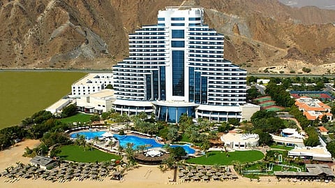 Le Méridien Al Aqah Beach Resort delivers the best of both worlds — the azure waters of the Indian Ocean on one side and the mighty Hajar Mountains as a picturesque backdrop 