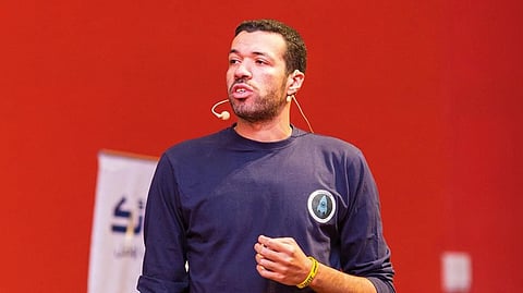 While music marked his childhood, sports and space shaped Mohammed's late adolescence and young adulthood 