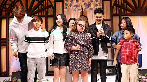 Easton played the keyboard as part of an inclusive band called New Dawn, which was specially curated for Fame 2019 