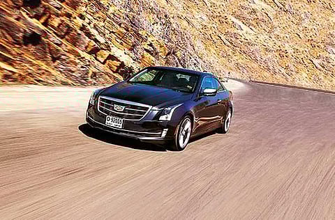 Cadillac ATS Coupé.
 