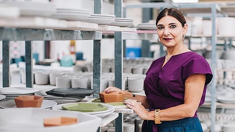 Nada Debs studied interior architecture in the US, but her creative influences come from all over the world 