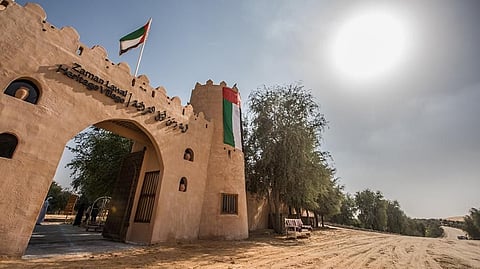 The desert village of Remah lies around 50km from Al Ain 