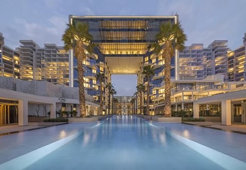 The new Viceroy Hotel on the Palm in Dubai. 