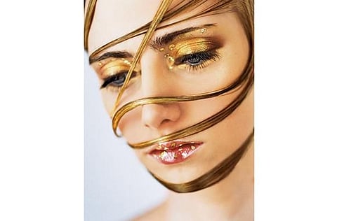 Make-up trend of the season. 