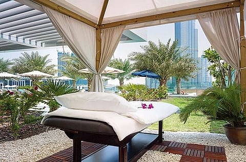 The So Spa at Sofitel Downtown offers treatments specifically designed for men’s spa needs. 