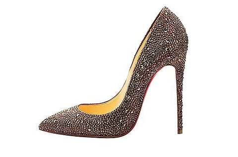 Heels: Dh13,500, Christian Louboutin.
 