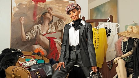 Virginia wants to inspire people to enjoy the process of styling themselves, while also supporting her charity work 