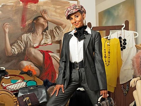 Virginia wants to inspire people to enjoy the process of styling themselves, while also supporting her charity work 