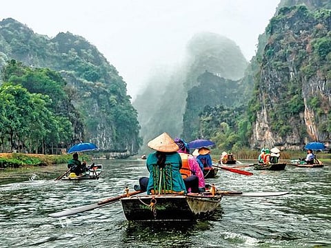 River cruises are a great way to explore Vietnam’s natural beauty 