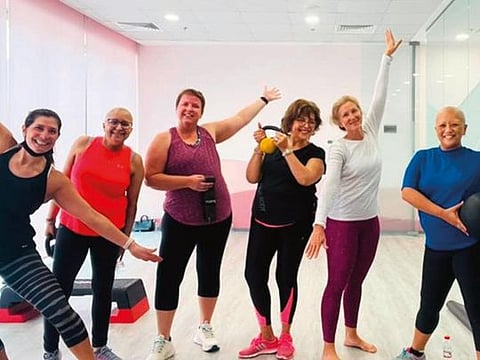 Majlis Al Amal has a dedicated exercise hall where cancer warriors can work out 