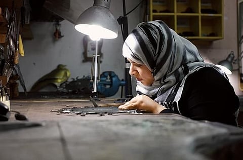‘Thanks to my parents’ love for art, I wasn’t apprehensive when I entered this field,’ says Azza 