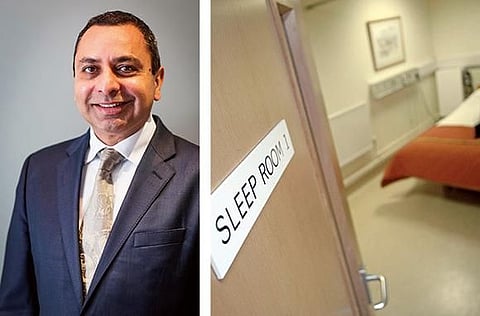 Dr Ebrahim says an overall healthy lifestyle is key to sleeping fitfully. 