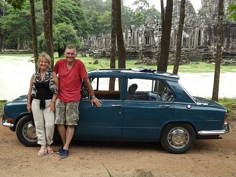 It was all absolutely brilliant, seeing so much
of the world, engaging with so many cultures. 