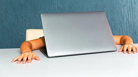 Virtual education during the pandemic has seen kids clock in long hours online, leaving the digital natives virtually fatigued 