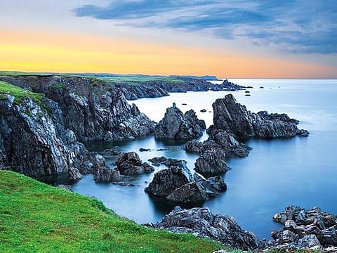 The Dungeon Provincial Park, Newfoundland, Canada. Canada offers whales in abundance, and Newfoundland is a whale-watching centre 