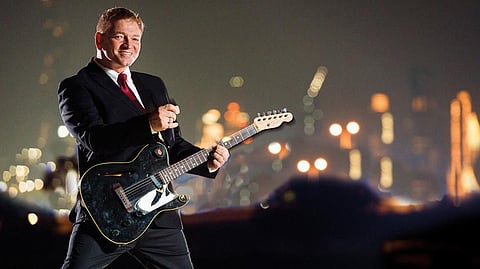 The former globe-trotting musician decided to make Dubai his home in 2011 