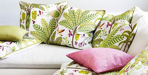 All fabrics Jane Churchill for Colefax and Fowler.