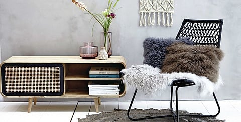 Add texture to your home. Source: Houseology