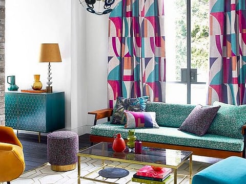 Bright Bauhaus style from Harlequin