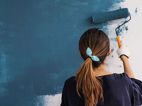 Spending more time at home? Take advantage of this time to try some DIY paint projects