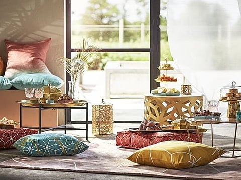 In collaboration with Levantine designer Nada Debs, IKEA's 2020 Ramadan collection celebrates geometric Middle Eastern aesthetics combined with simplified Scandinavian style