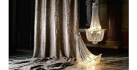 Fitzrovia fabric from Zoffany, from Dh600 per metre