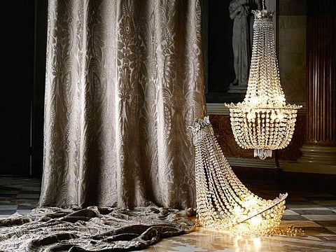 Fitzrovia fabric from Zoffany, from Dh600 per metre